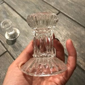 Pair of candle holders